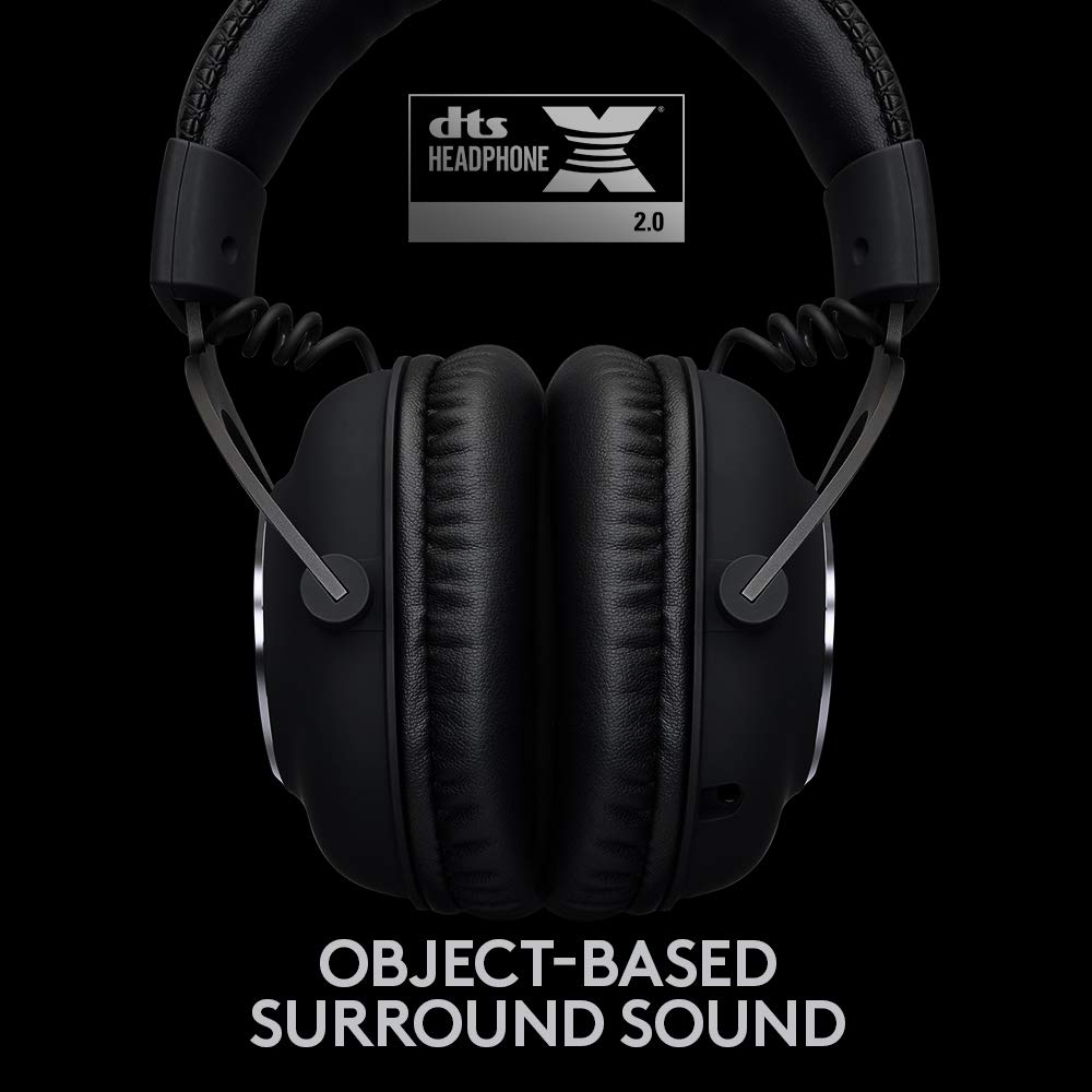 Open Box -  Logitech - G PRO X Wireless Gaming Headset for PC - Black
