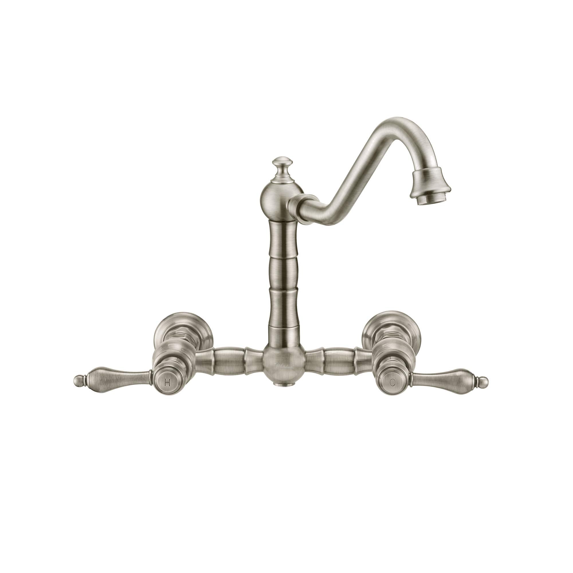 Open Box - Whitehaus WHKWLV3-9402-NT-BN - Kitchen Faucet