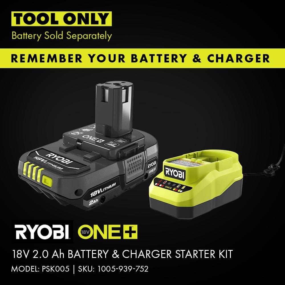 Open Box - RYOBI 18V ONE+ Cordless Wet/Dry Hand Vacuum (Tool Only) RYOBIBullseye Deals