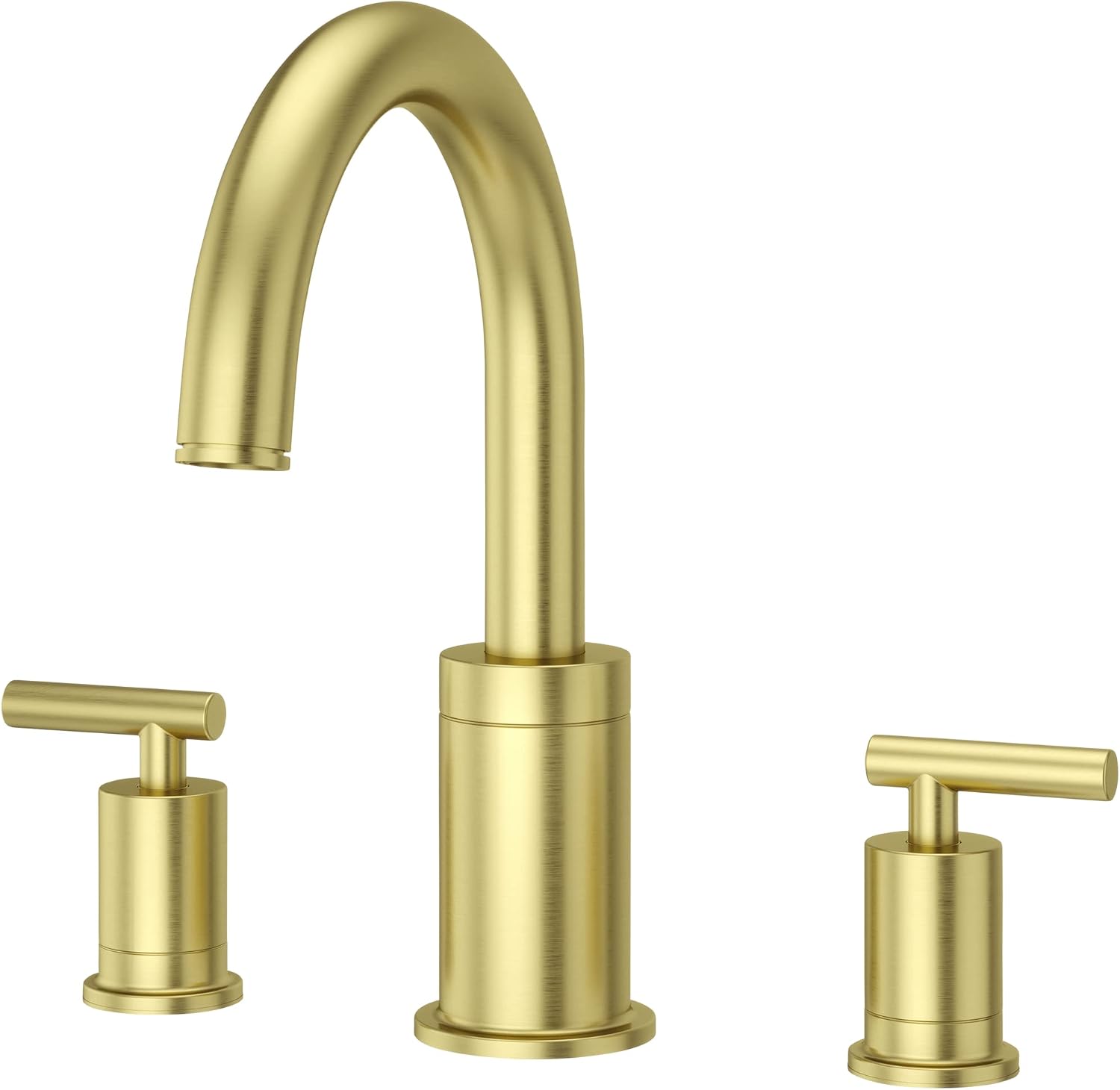 Open Box - Pfister Contempra TUB 06 CN R-T 3H 2HDL W-SPT BG - Brushed Gold