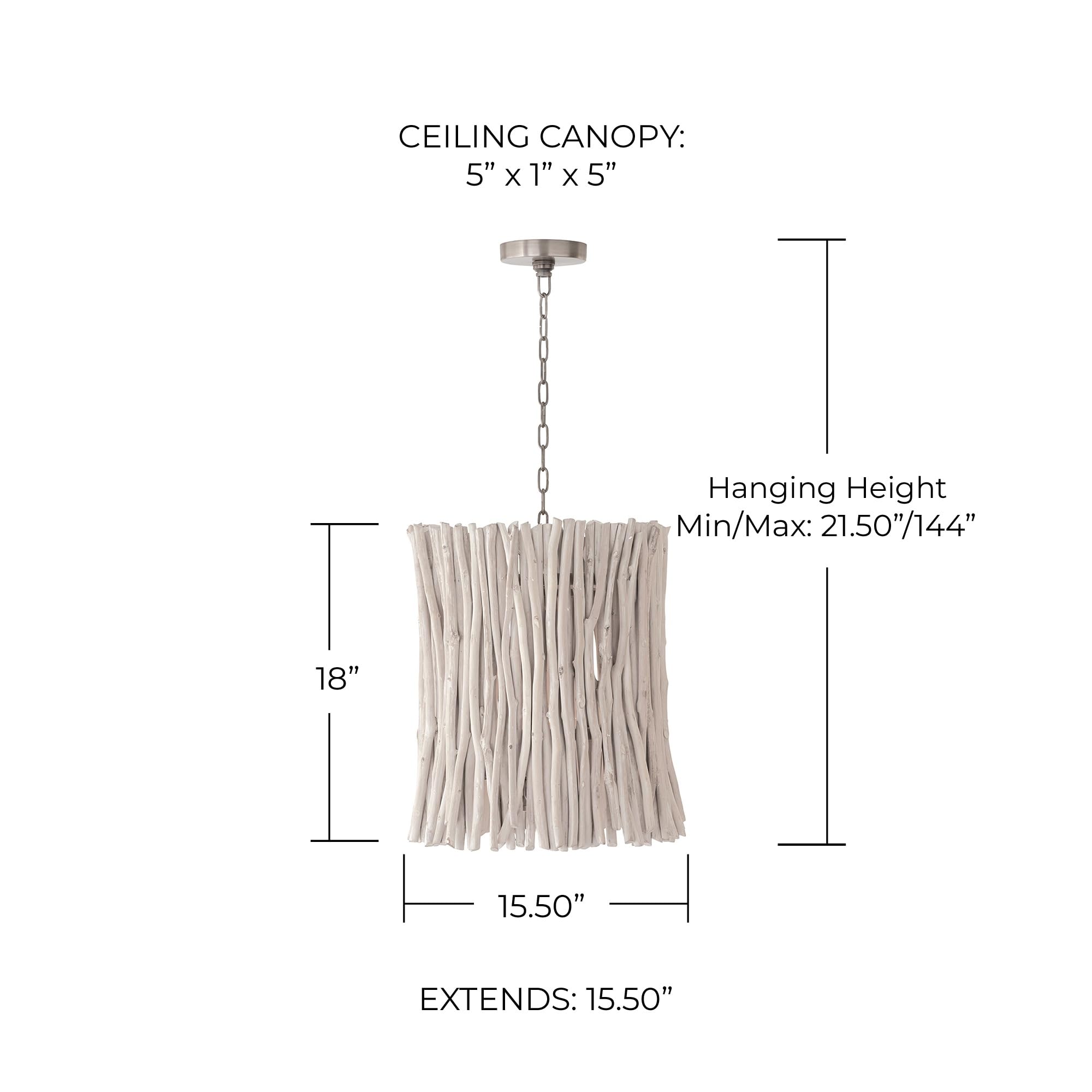 Open Box - Capital Lighting 340242PP - Pendants Indoor Lighting