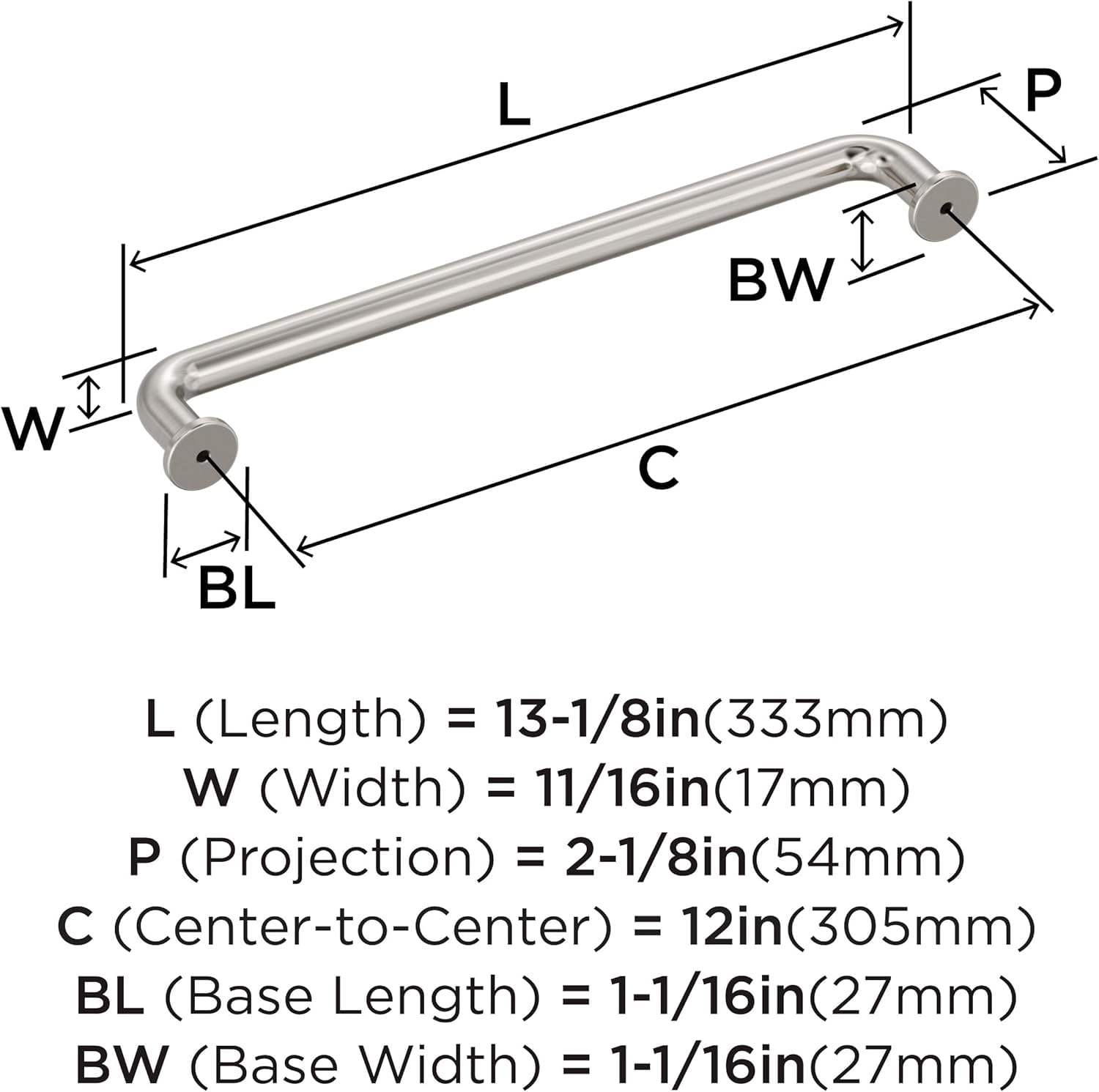 Open Box - Amerock BP36965G10 - Pulls Cabinet Hardware