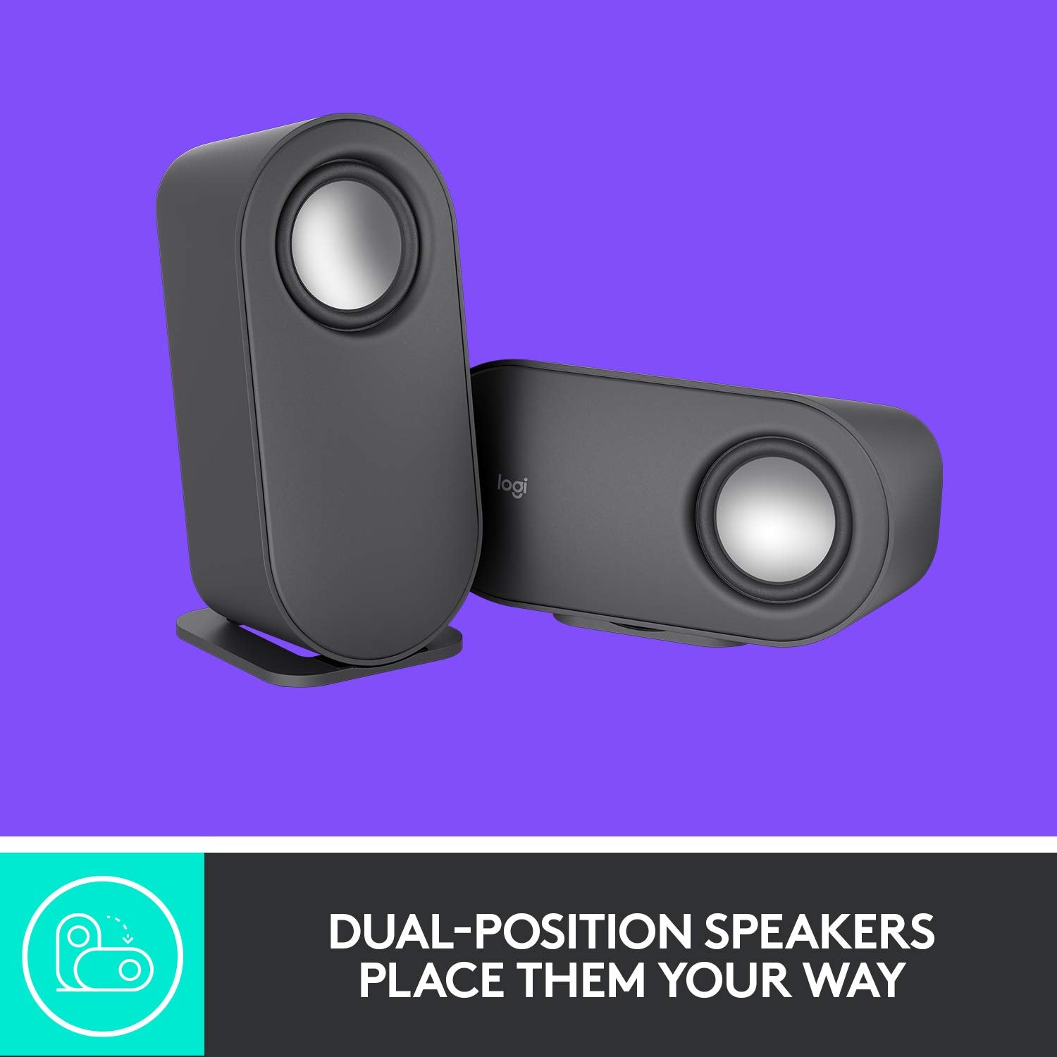 Refurbished - Z407 Bluetooth computer speakers with subwoofer and wireless control-GRAPHITE-BT-PLUGA- 980-001347
