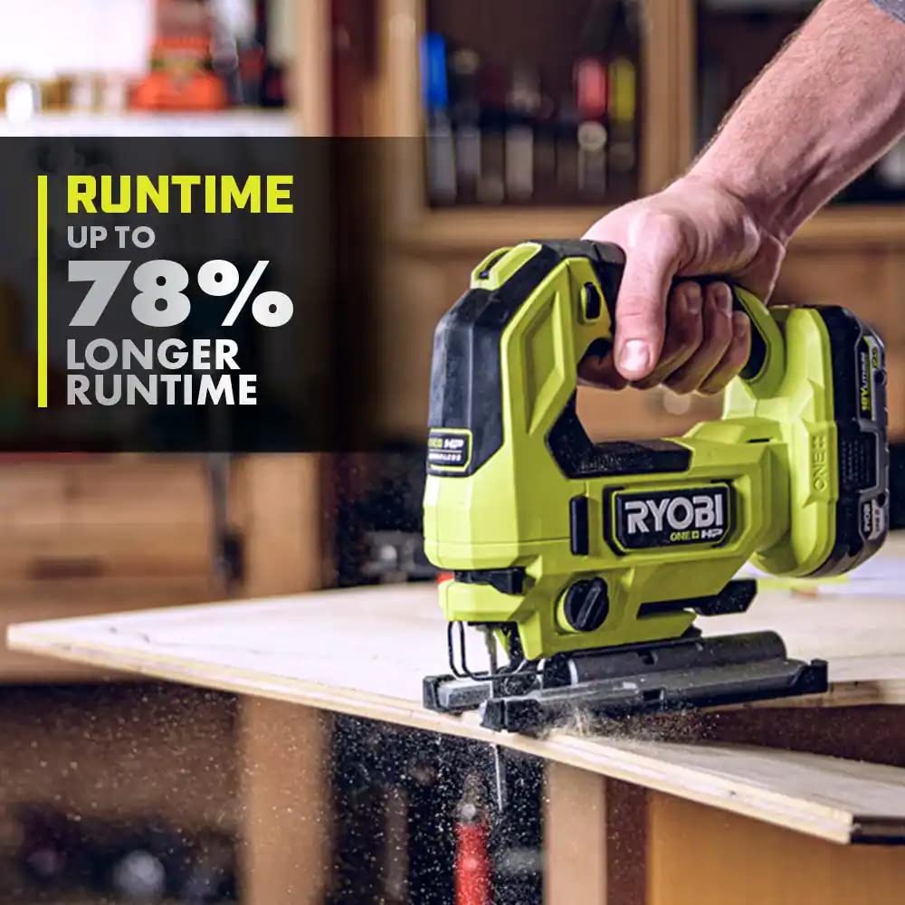 Open Box -  RYOBI ONE+ HP 18V Brushless Cordless Jig Saw (Tool Only)