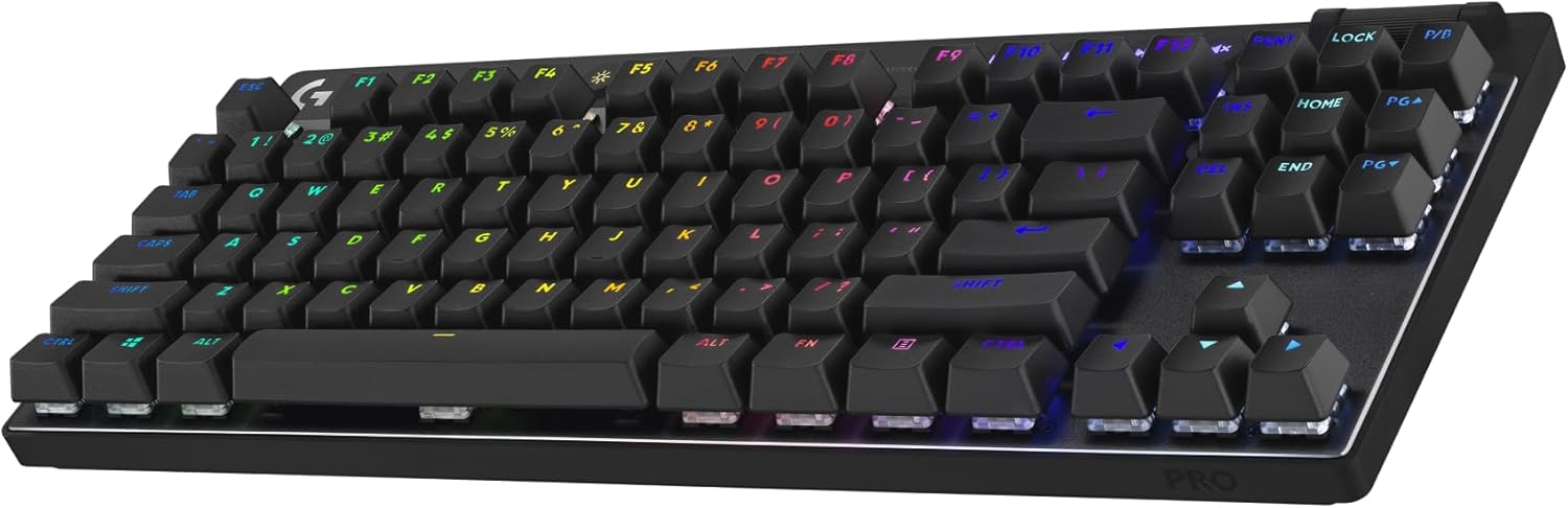 Refurbished - G PRO X TKL LIGHTSPEED Gaming Keyboard-BLACK-US-2.4GHZ/BT-LINEAR 920-012122
