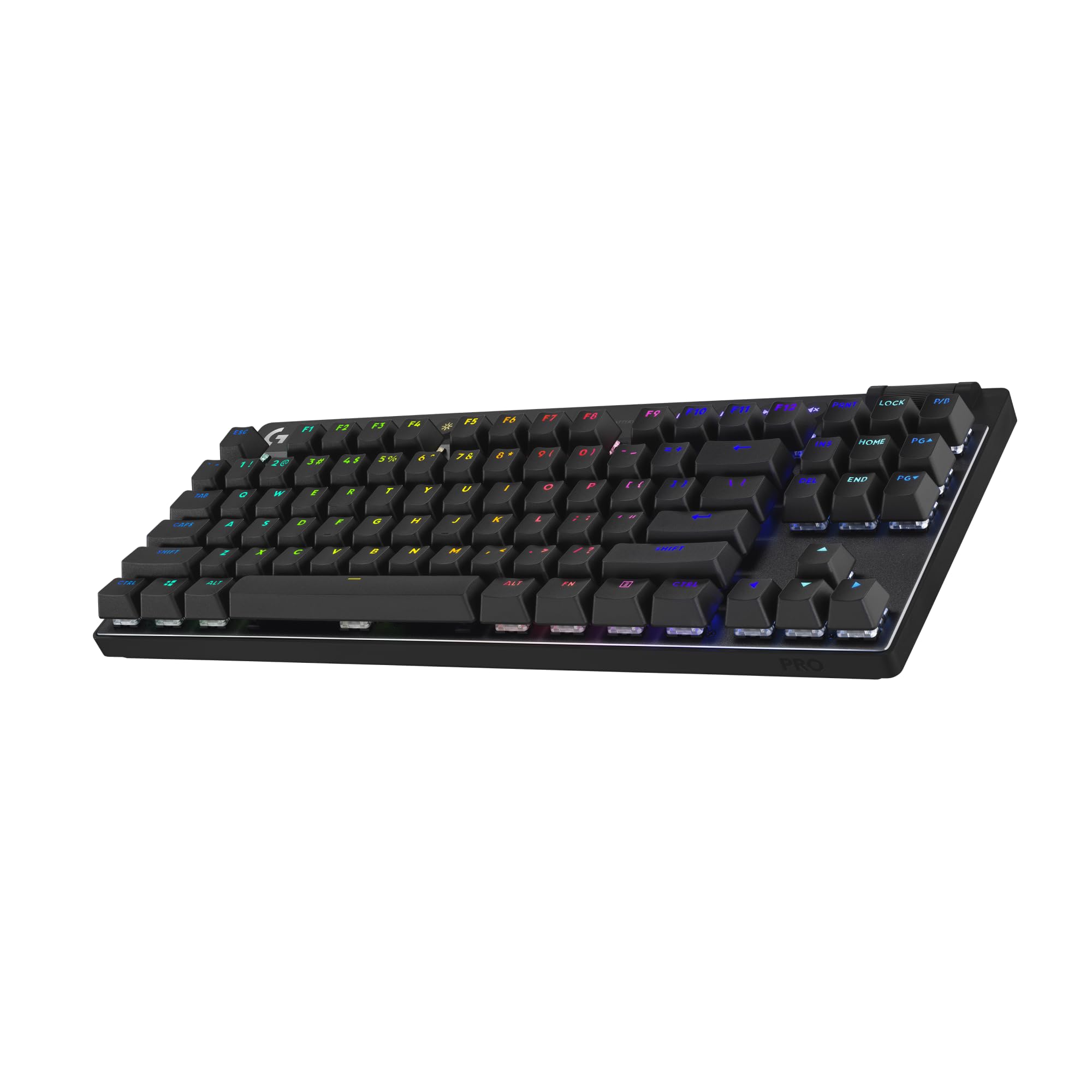 Refurbished - Logitech G PRO X TKL LIGHTSPEED Wireless Gaming Keyboard - GX Red Linear Switches (Black)