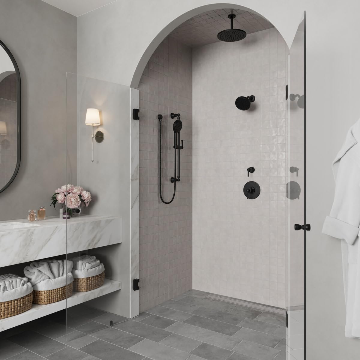 Open Box - Pfister HSC-05SHWSDB - Hand Showers Showers