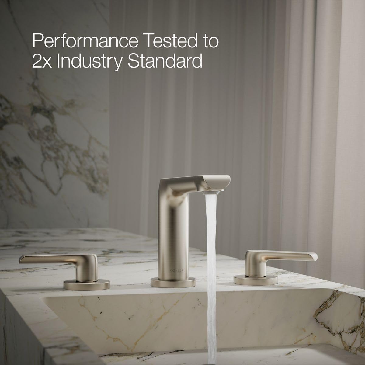 Open Box - Kohler K-97352-4K-BN - Bathroom Sink Faucets Faucet