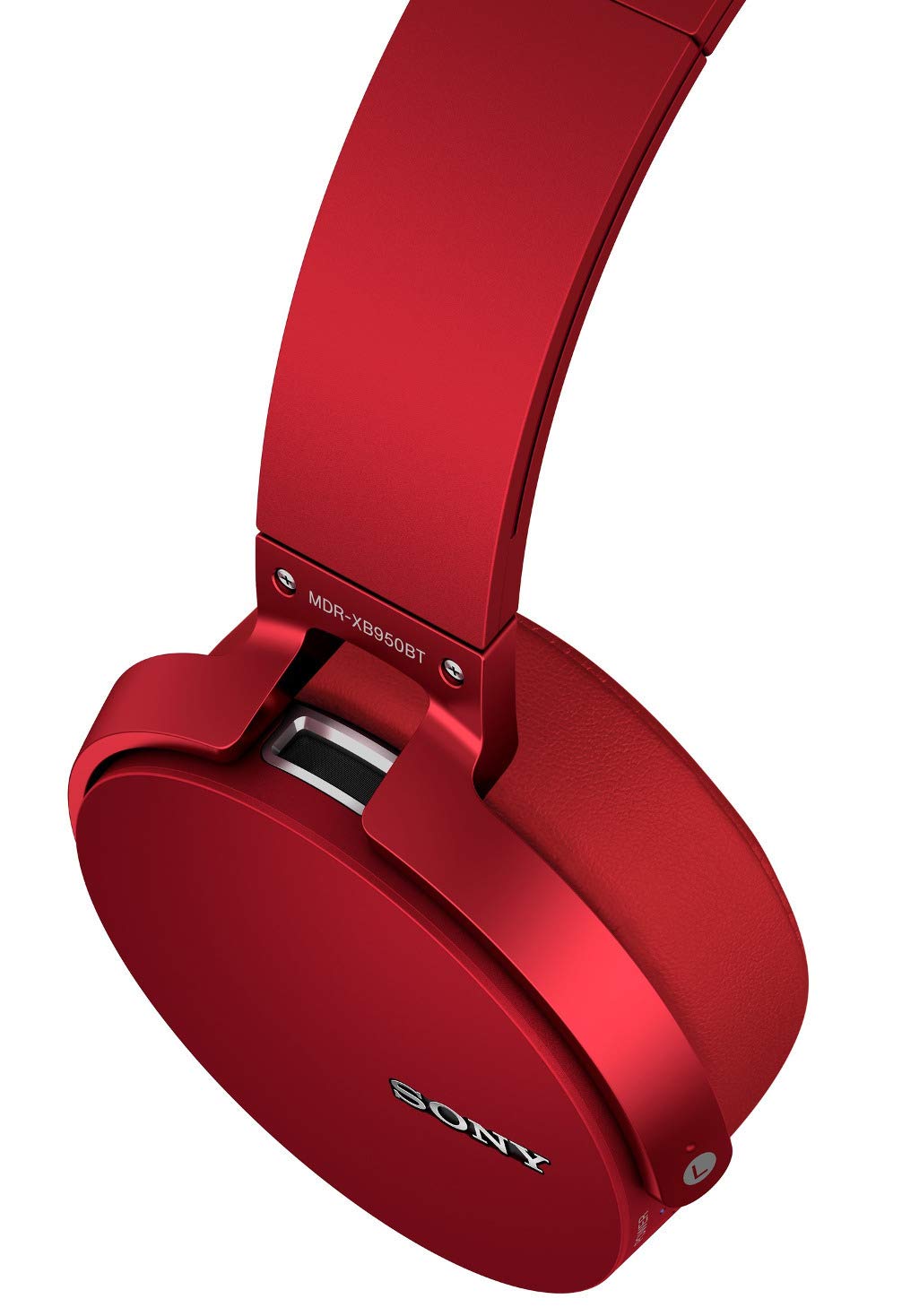 Certified Refurbished - Sony MDRXB950BT/R Headphones, Red