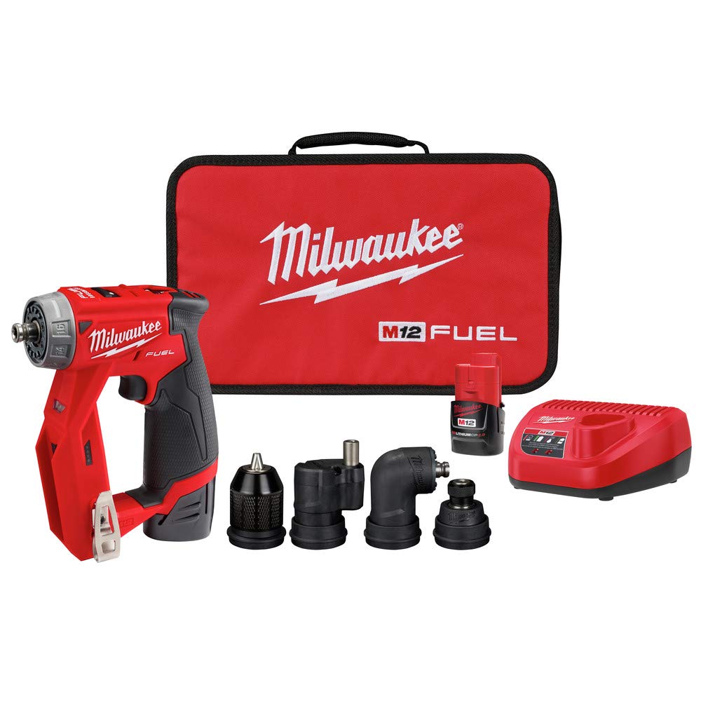 Open Box -  Milwaukee 2505-22 M12 FUEL 12-V Lithium-Ion Brushless Cordless Drill Driver Kit MilwaukeeBullseye Deals