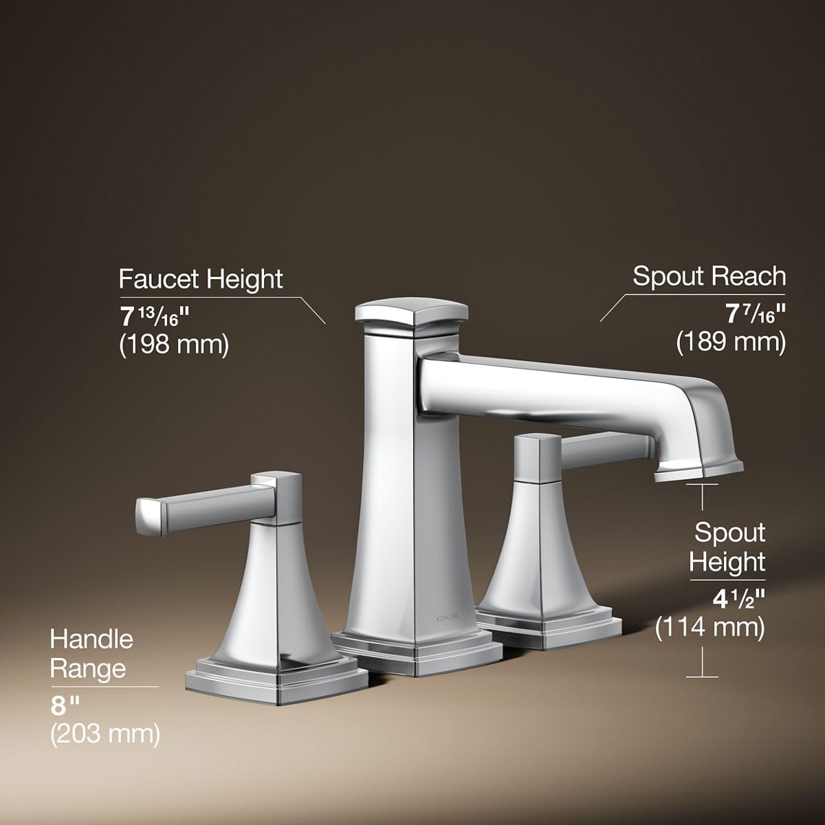 Open Box - Kohler K-T26436-4-CP - Roman Tub Faucet