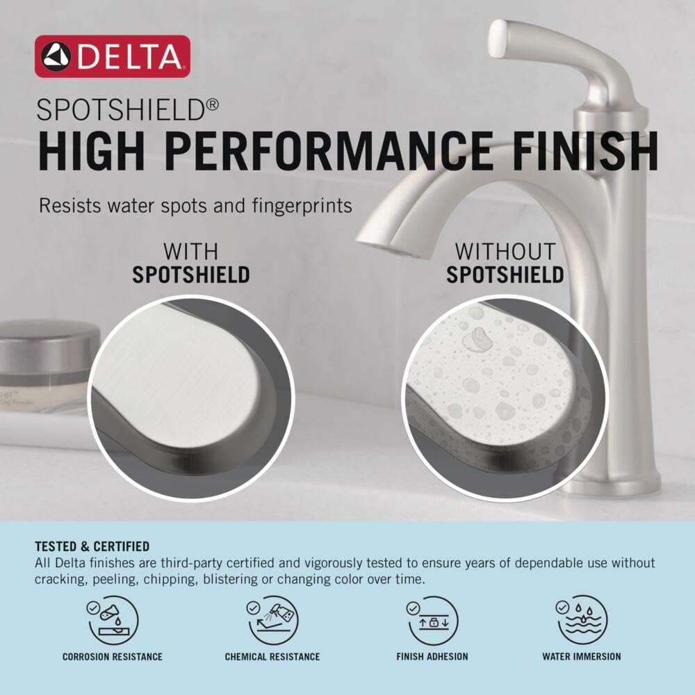 Open Box - Delta 15855LF-SP - Bathroom Sink Faucets Faucet