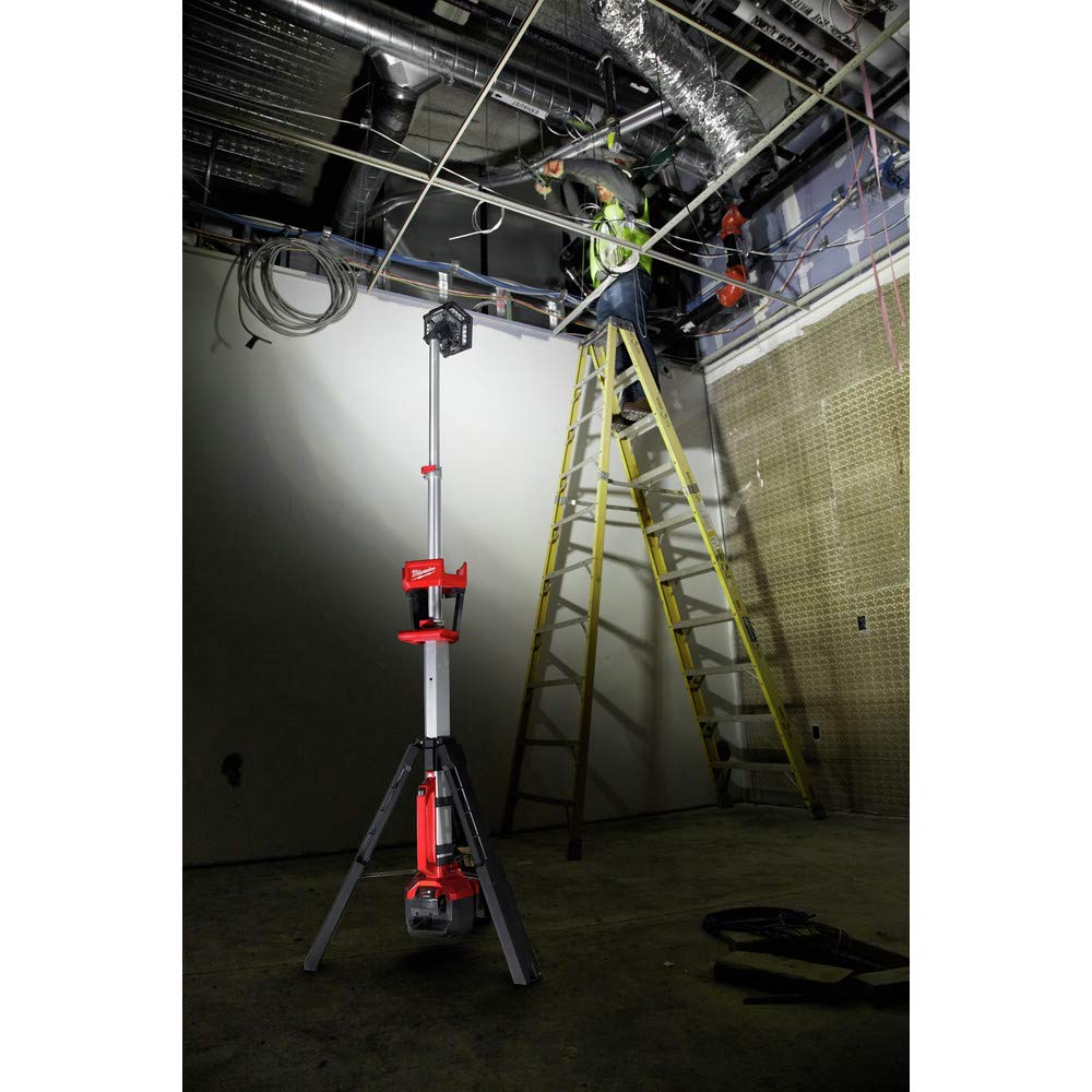 Milwaukee 2131-20 M18 18-Volt Cordless Rocket Dual Power Tower Light (Tool-Only)