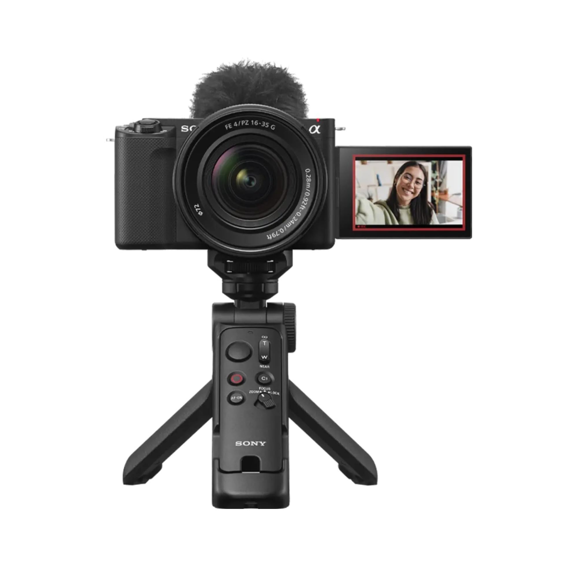 Certified Refurbished - Sony GP-VPT3 Multi-Function Bluetooth 3-in-1 Shooting Grip, Tripod and Removeable Remote