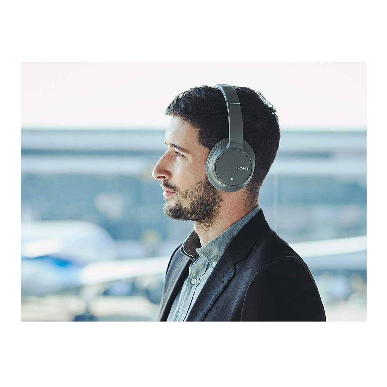 Certified Refurbished - SONY WHCH700N/H Headphones, grey