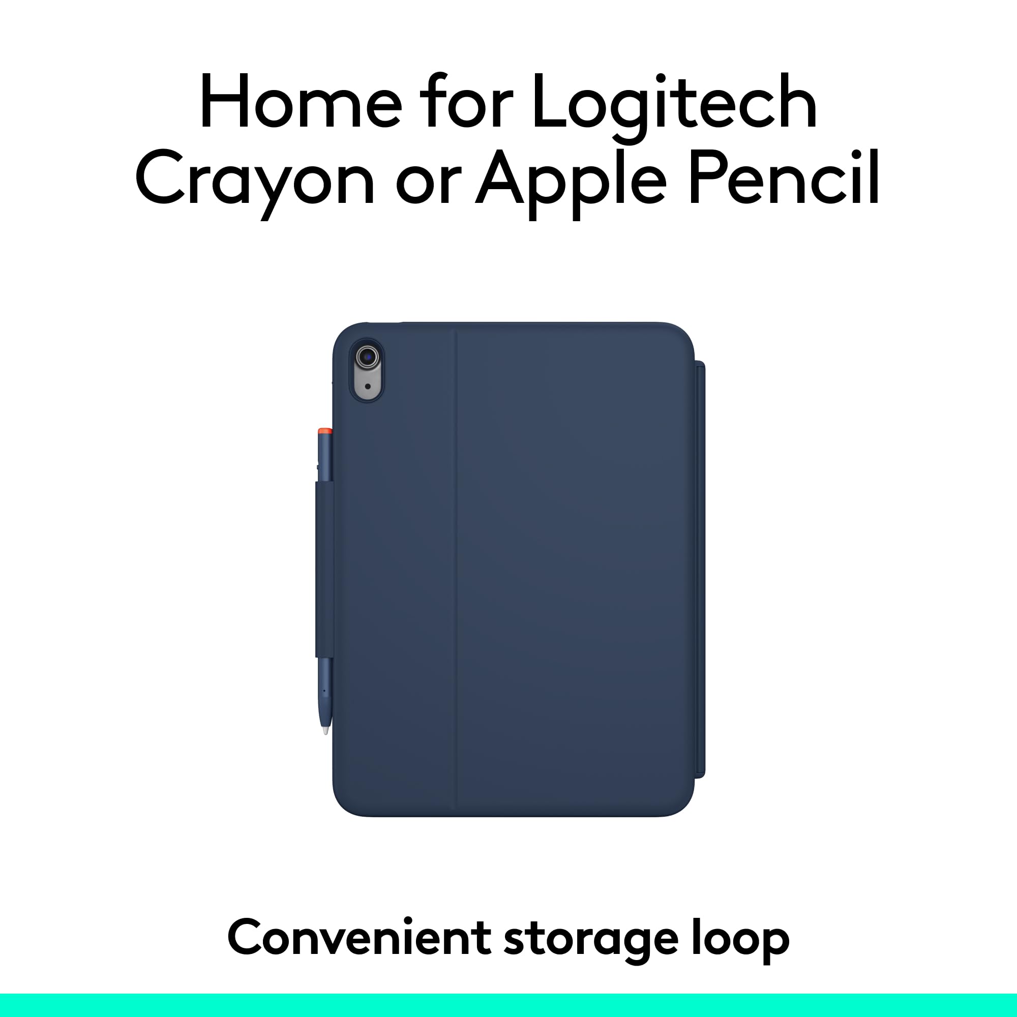 Refurbished - Rugged Combo 4 Touch for iPad (10th gen)-CLASSIC BLUE-US-AP-425-KB TP EDU BULK  920-011130