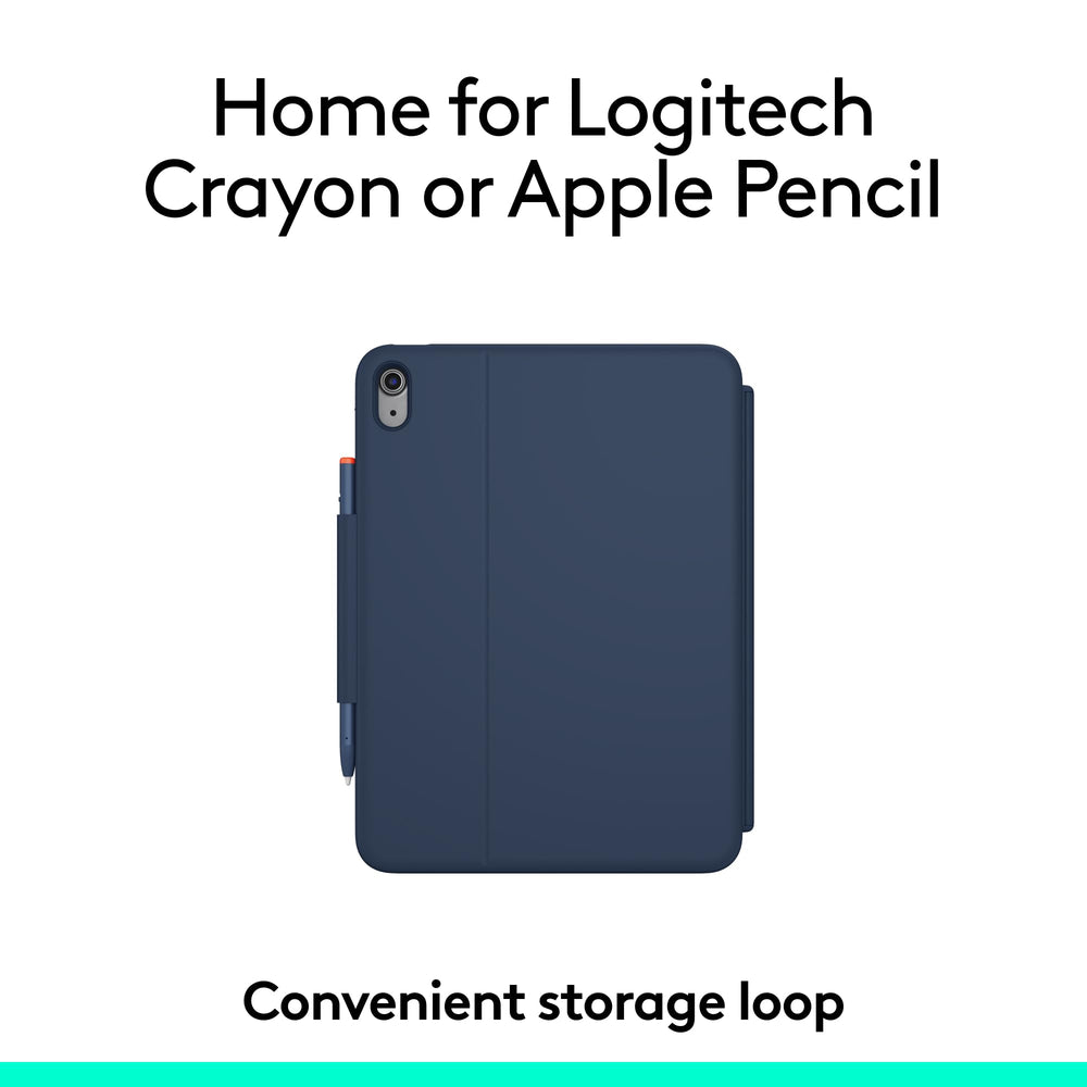 Refurbished - Rugged Combo 4 Touch for iPad (10th gen)-CLASSIC BLUE-US-AP-425-KB TP EDU BULK  920-011130
