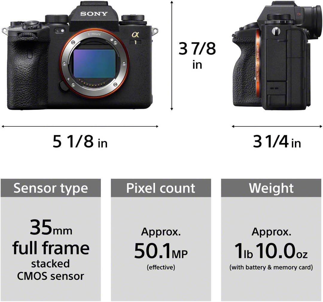 Certified Refurbished - Sony - Alpha 1 Full-Frame Mirrorless Camera - Body Only - Black SonyBullseye Deals