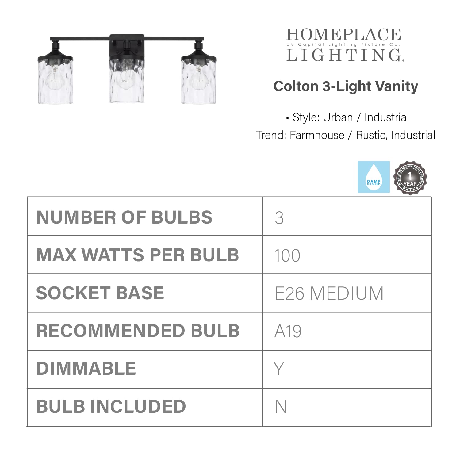 Open Box - Capital Lighting 128831MB-451 - Bathroom Fixtures Indoor Lighting