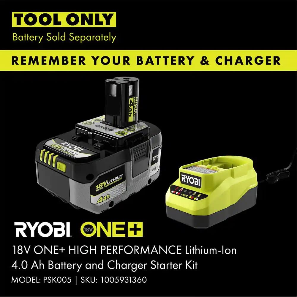 Open Box -  RYOBI ONE+ 18V Cordless Grass Shear and Shrubber Trimmer (Tool Only) RYOBIBullseye Deals