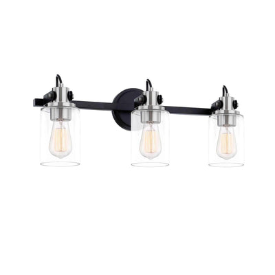 Open Box - Justice Design Group FSN-8193-CLER-MBNK - Bathroom Fixtures Indoor Lighting