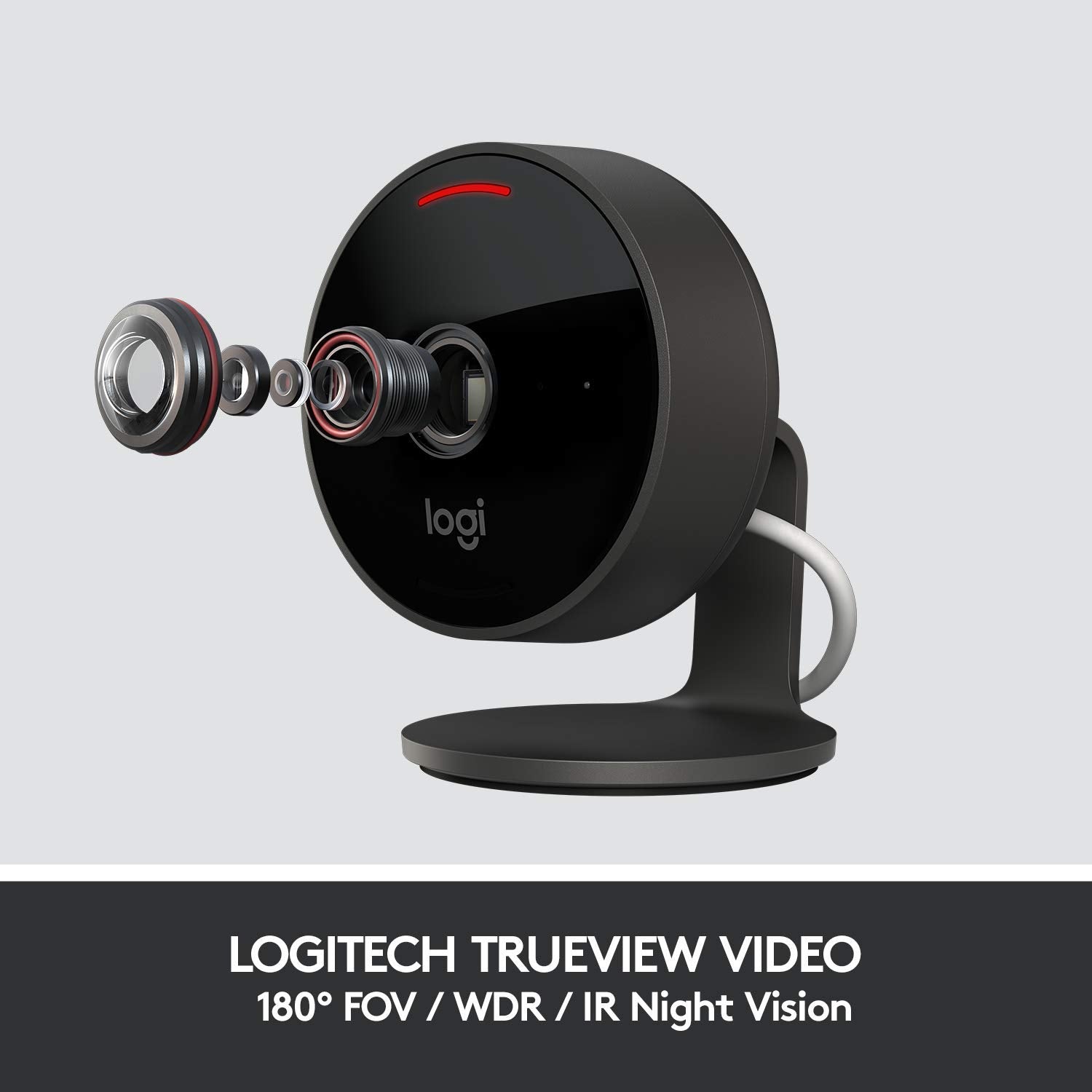 Refurbished - Circle View Camera-GRAPHITE-WIFI-PLUGA-WIRED 961-000489