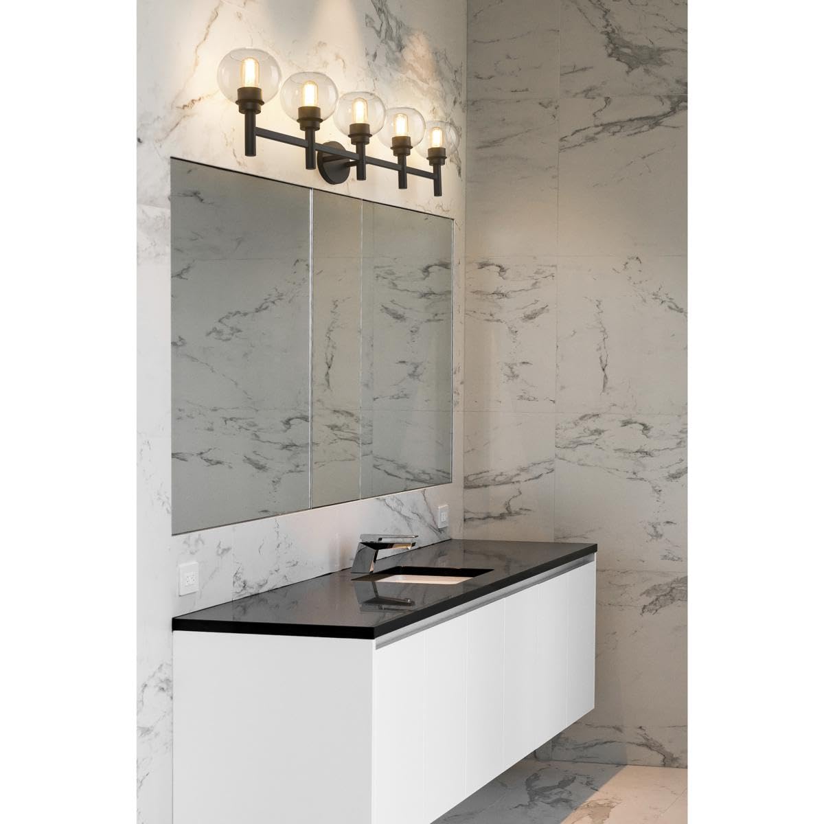 Open Box - Z-Lite 7502-5V-MB - Bathroom Fixtures Indoor Lighting