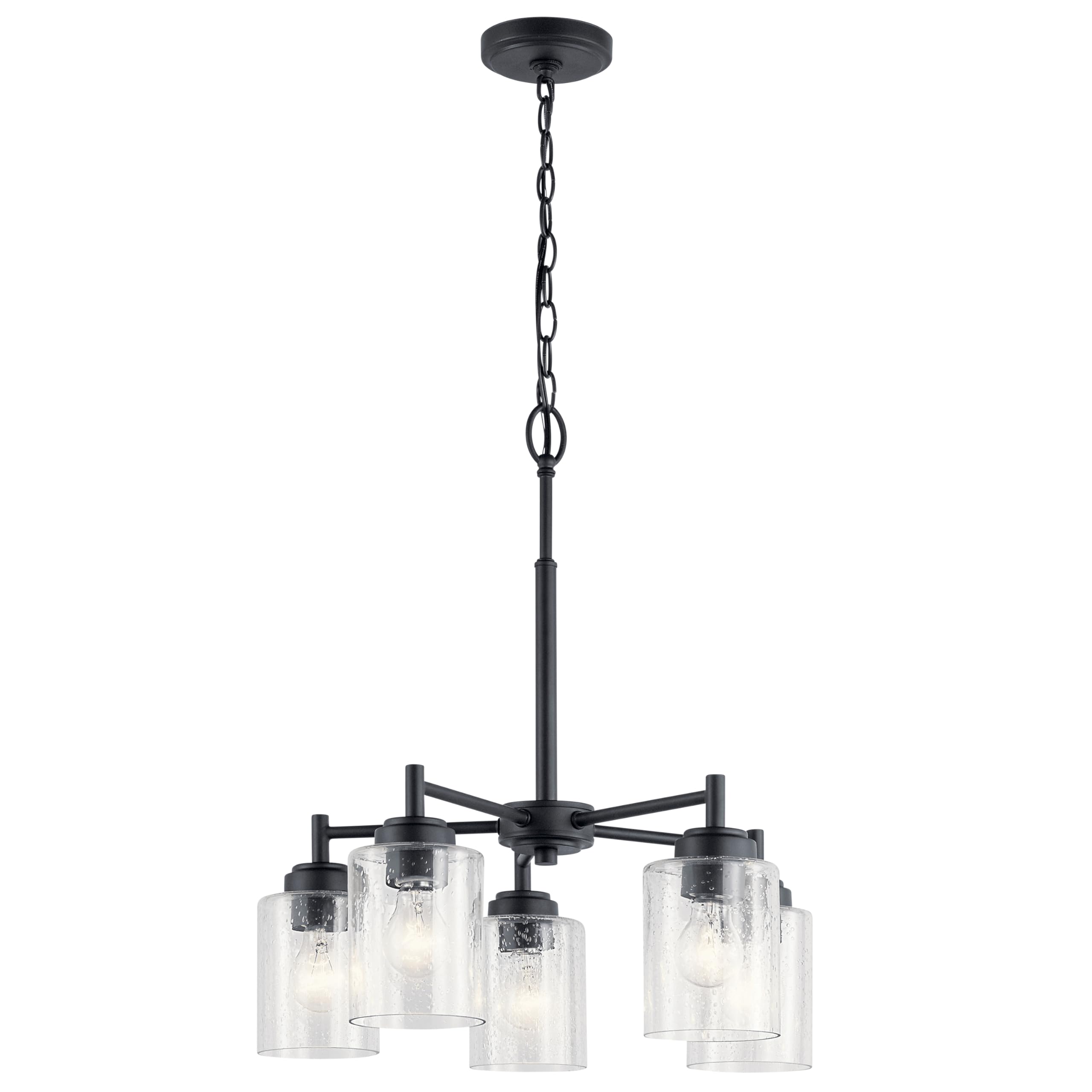 Open Box - Kichler 44030BK - Chandeliers Indoor Lighting
