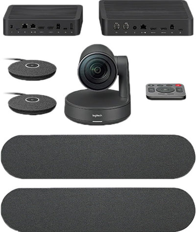 Refurbished - WEBCAM-Rally Plus modular video conferencing system-BLACK-USB-PLUGB-WW-9004-USA/MEX/CAN