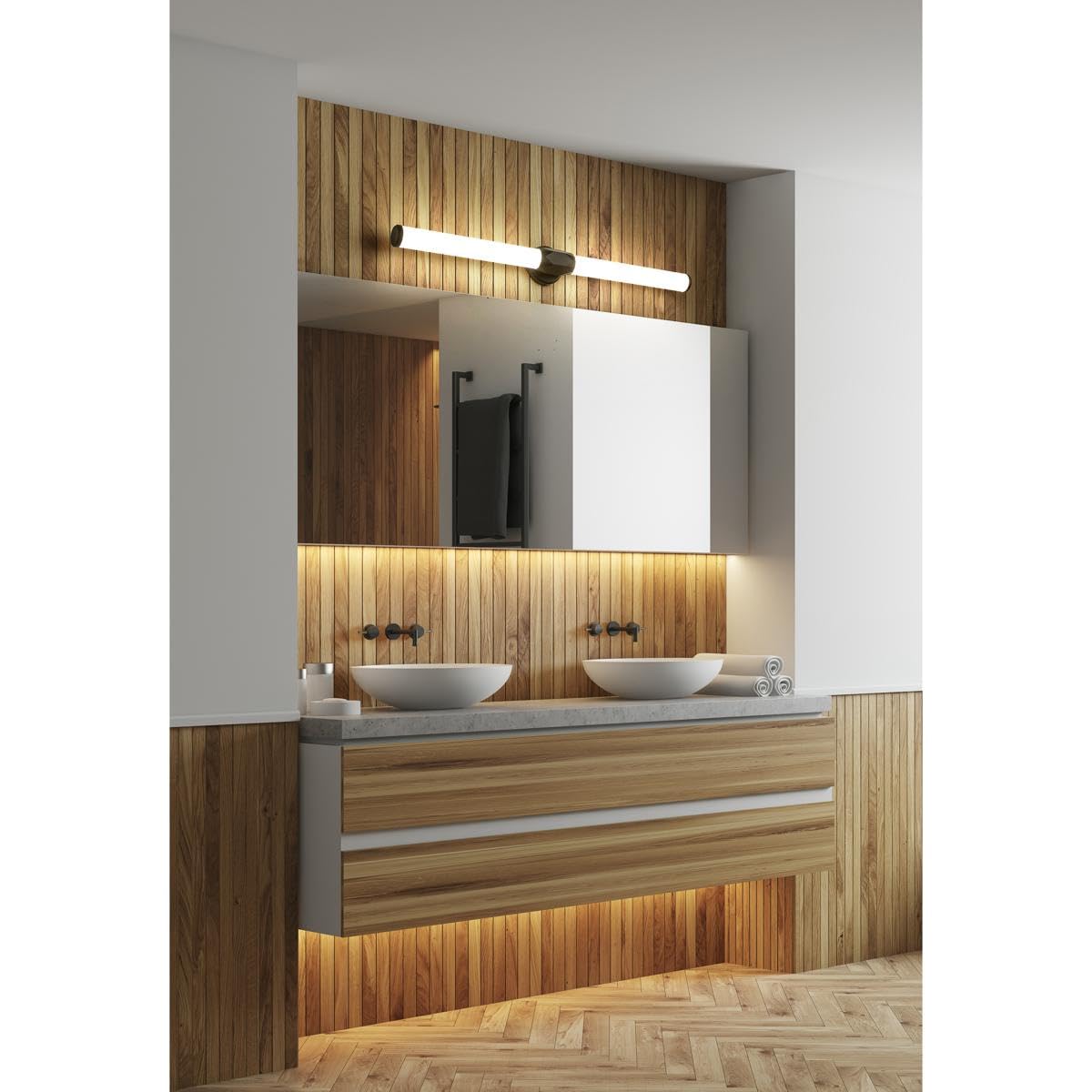 Open Box - Z-Lite 1010-40W-MB-LED - Bathroom Fixtures Indoor Lighting