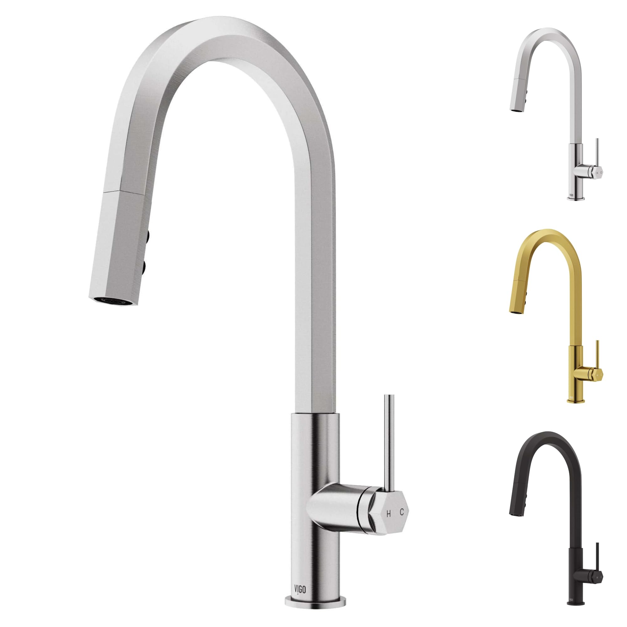 Open Box - Vigo VG02034ST - Kitchen Faucet