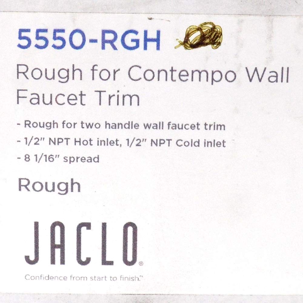 Open Box - Jaclo 5550-RGH - Rough In Valves Valves
