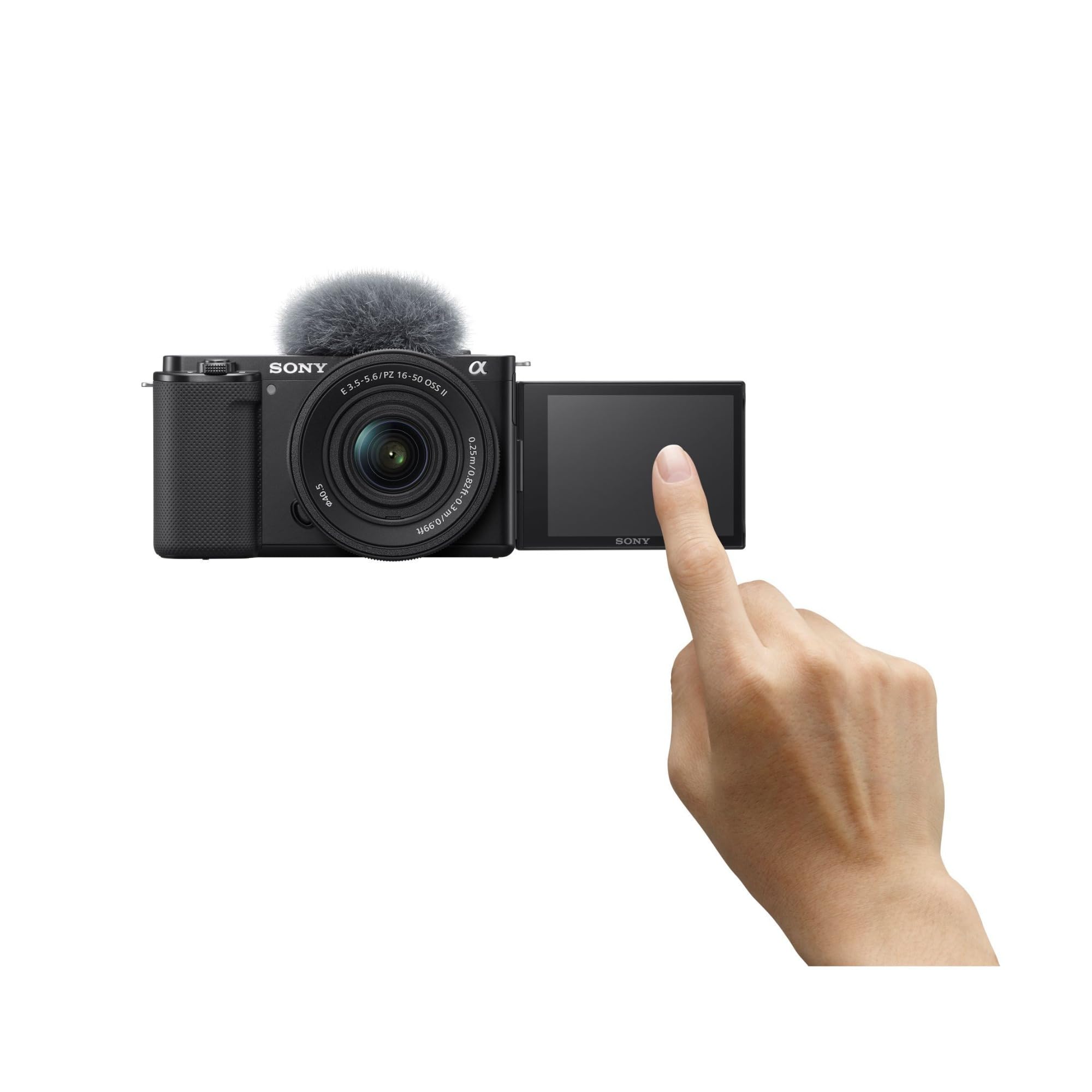 Certified Refurbished - SONY ZVE10KB Interchangeable Lens Camera