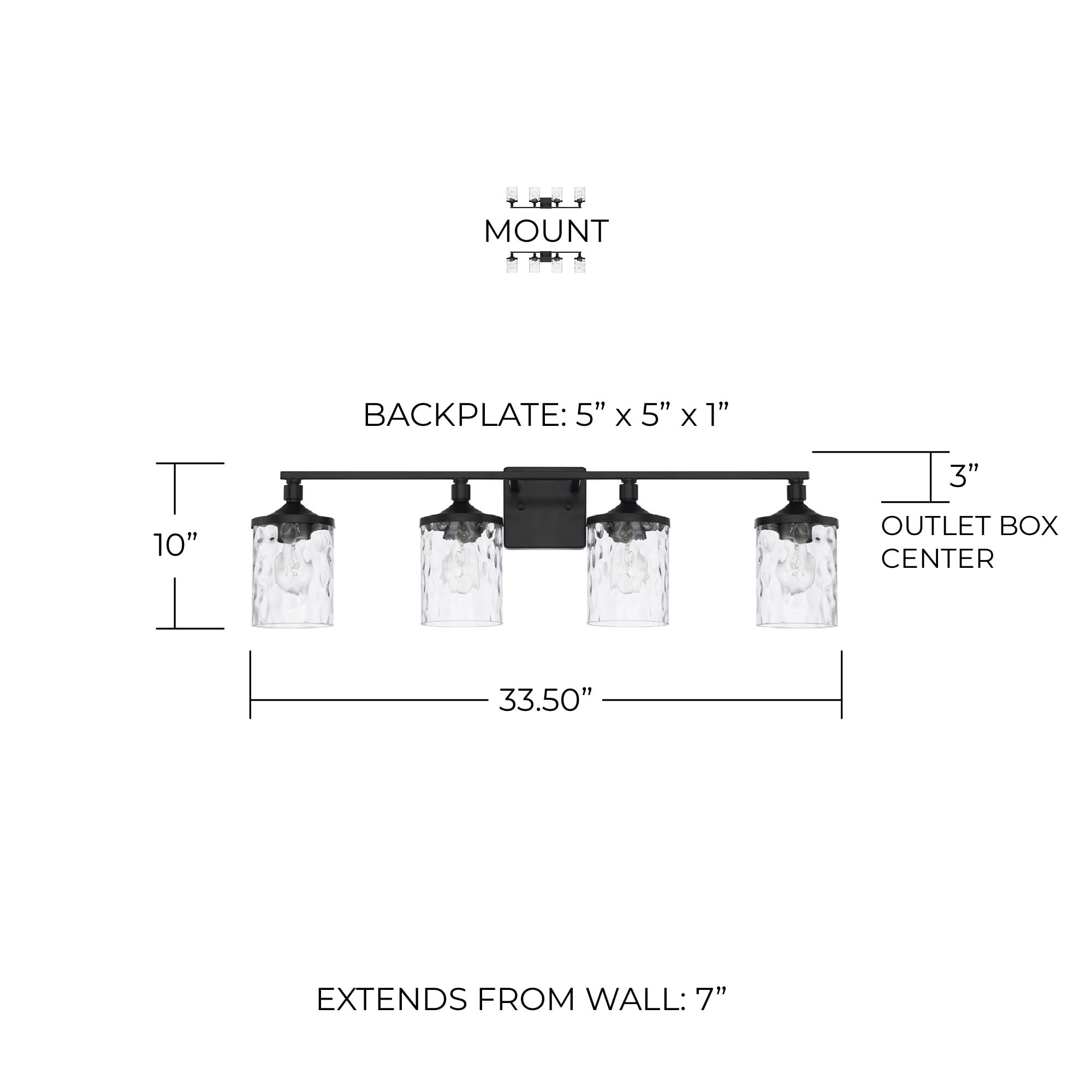 Open Box - Capital Lighting 128841MB-451 - Bathroom Fixtures Indoor Lighting