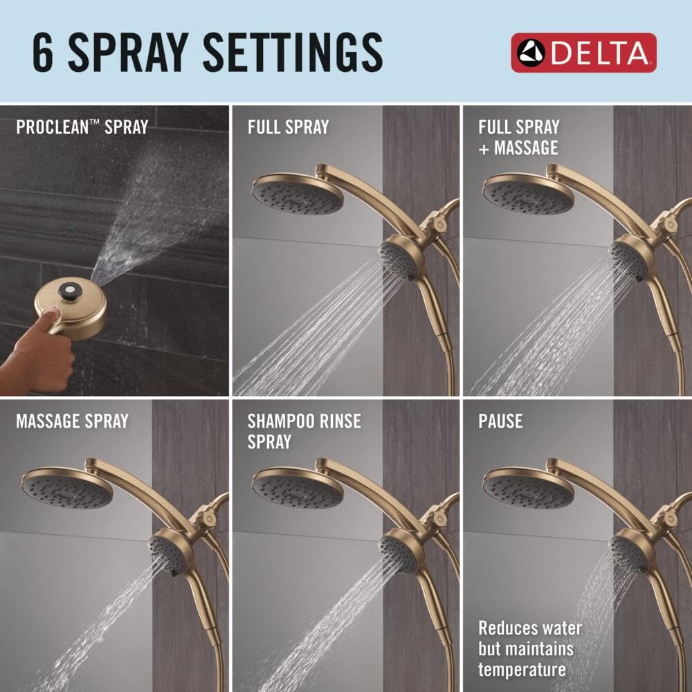Open Box - Delta 75648CZ - Shower Heads Showers