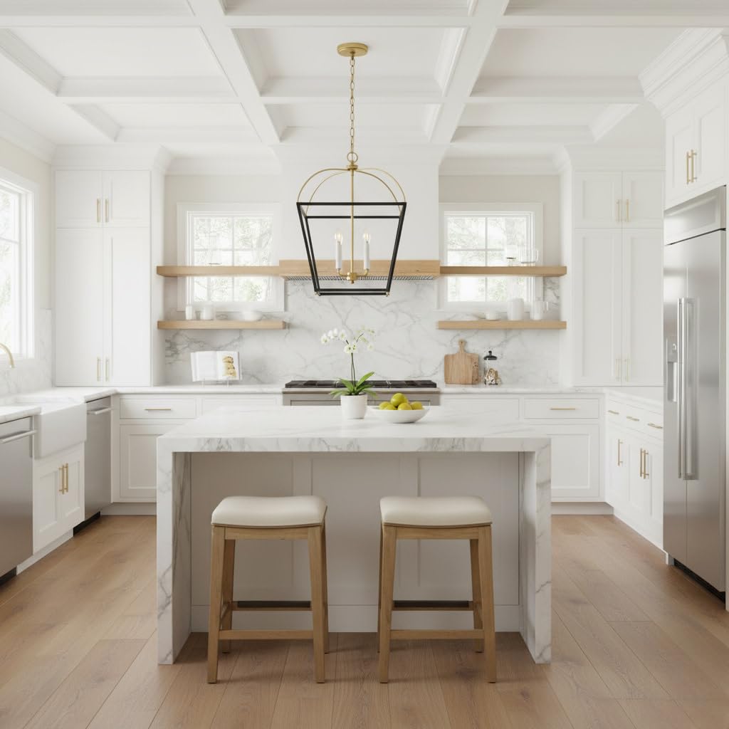 Open Box - Lark 84274BK-LCB - Pendants Indoor Lighting