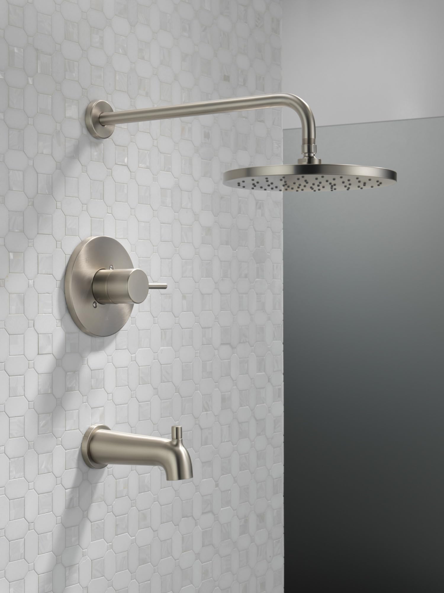 Open Box - Delta T14469-CZ-PP - Tub and Shower Showers