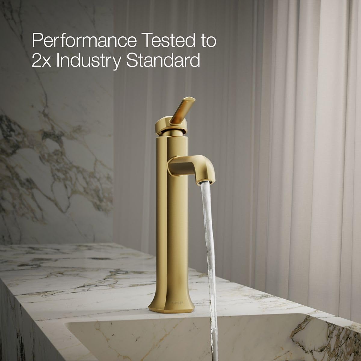 Open Box - Kohler K-27003-4N-2MB - Bathroom Sink Faucets Faucet