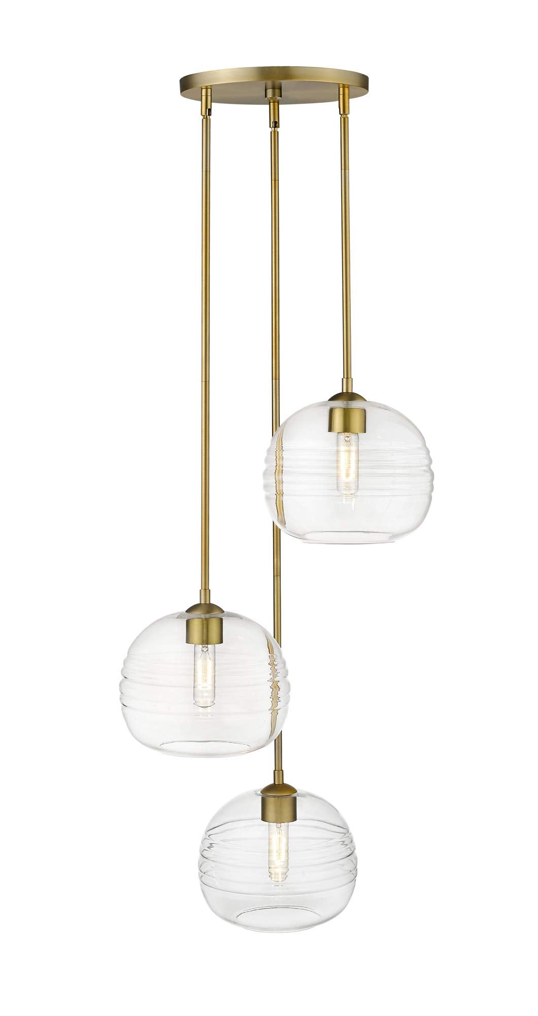 Open Box - Z-Lite 486P10-3R-BN - Pendants Indoor Lighting
