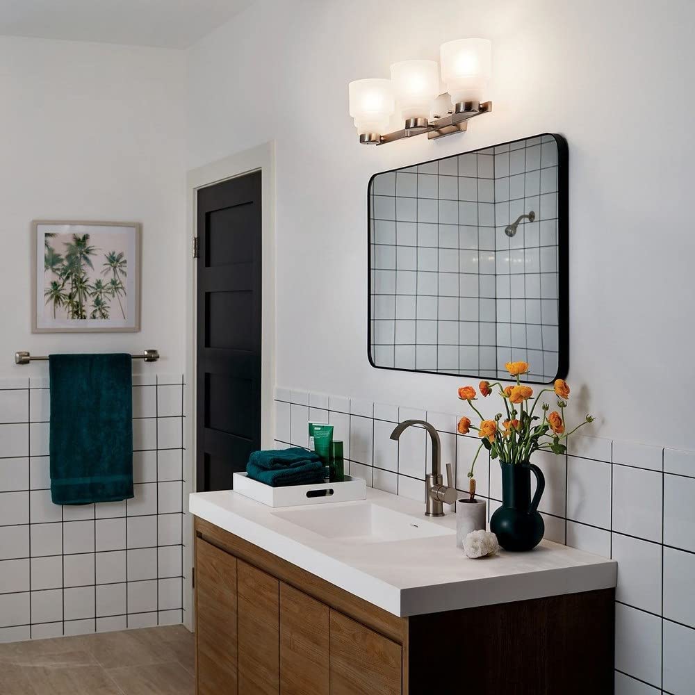 Open Box - Kichler 55012BK - Bathroom Fixtures Indoor Lighting