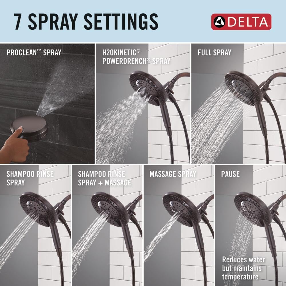 Open Box - Delta 58651-RB - Shower Heads Showers