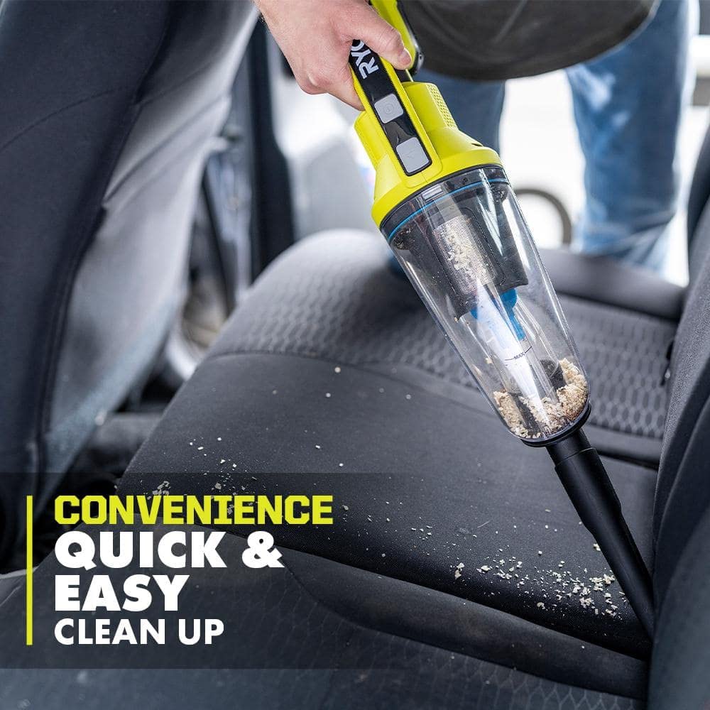 Open Box - RYOBI 18V ONE+ Cordless Wet/Dry Hand Vacuum (Tool Only) RYOBIBullseye Deals