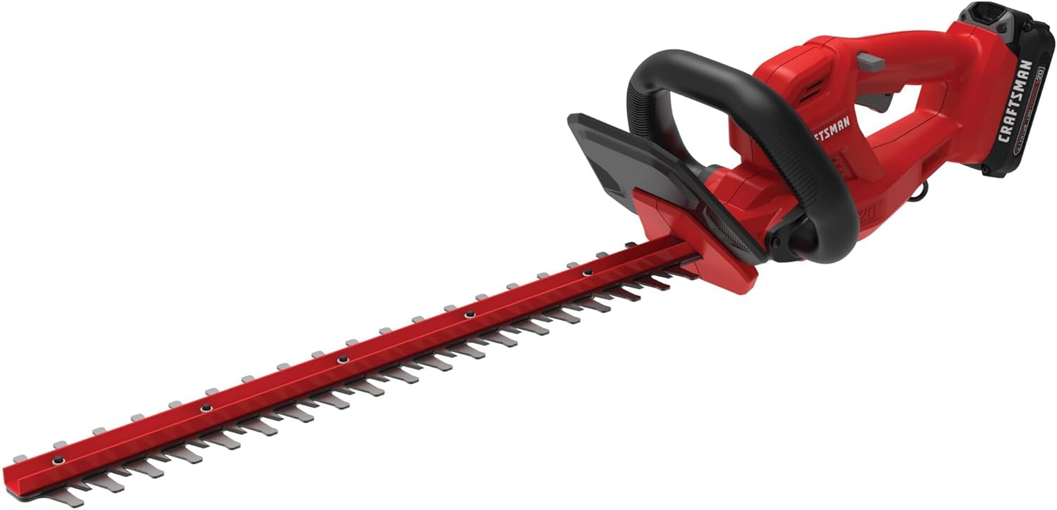 Open Box -  CRAFTSMAN V20 20  1.5Ah Cordless Hedge Trimmer  Rechargeable Battery