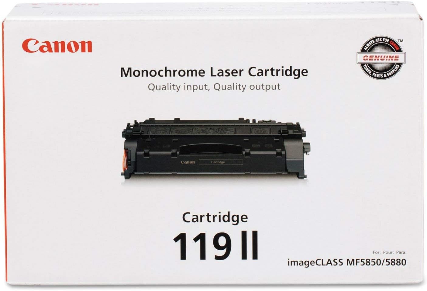 Used - Canon 119 Hi-Capacity Black Toner Cartridge II