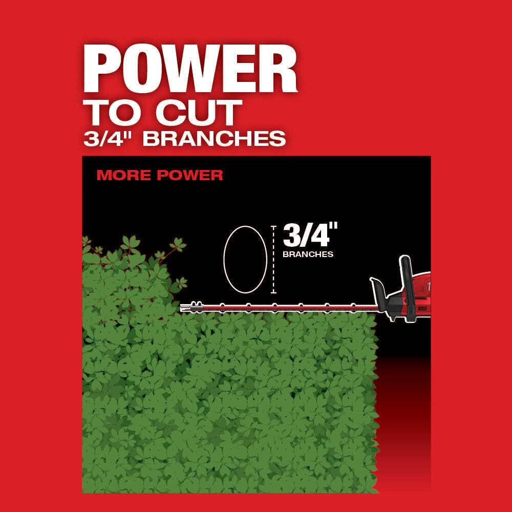 Open Box - Milwaukee M18 FUEL 18V 24 In. Cordless Hedge Trimmer MilwaukeeBullseye Deals