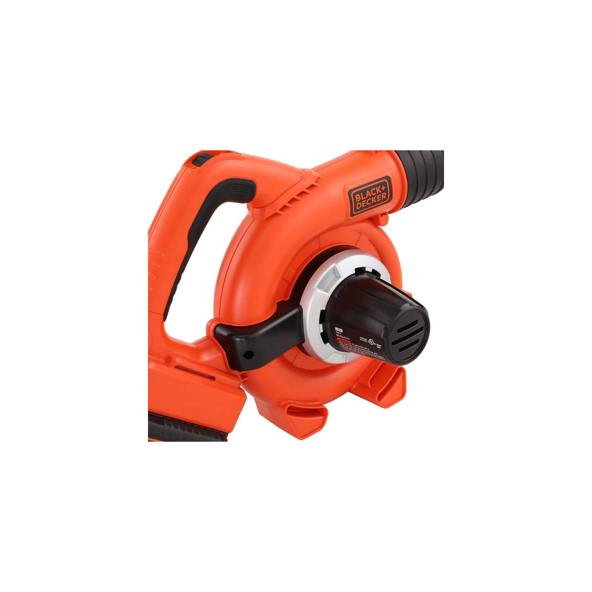 Open Box -  BLACK+DECKER 40V MAX* Lithium Ion Sweeper - Orange Sorbet BLACK+DECKERBullseye Deals