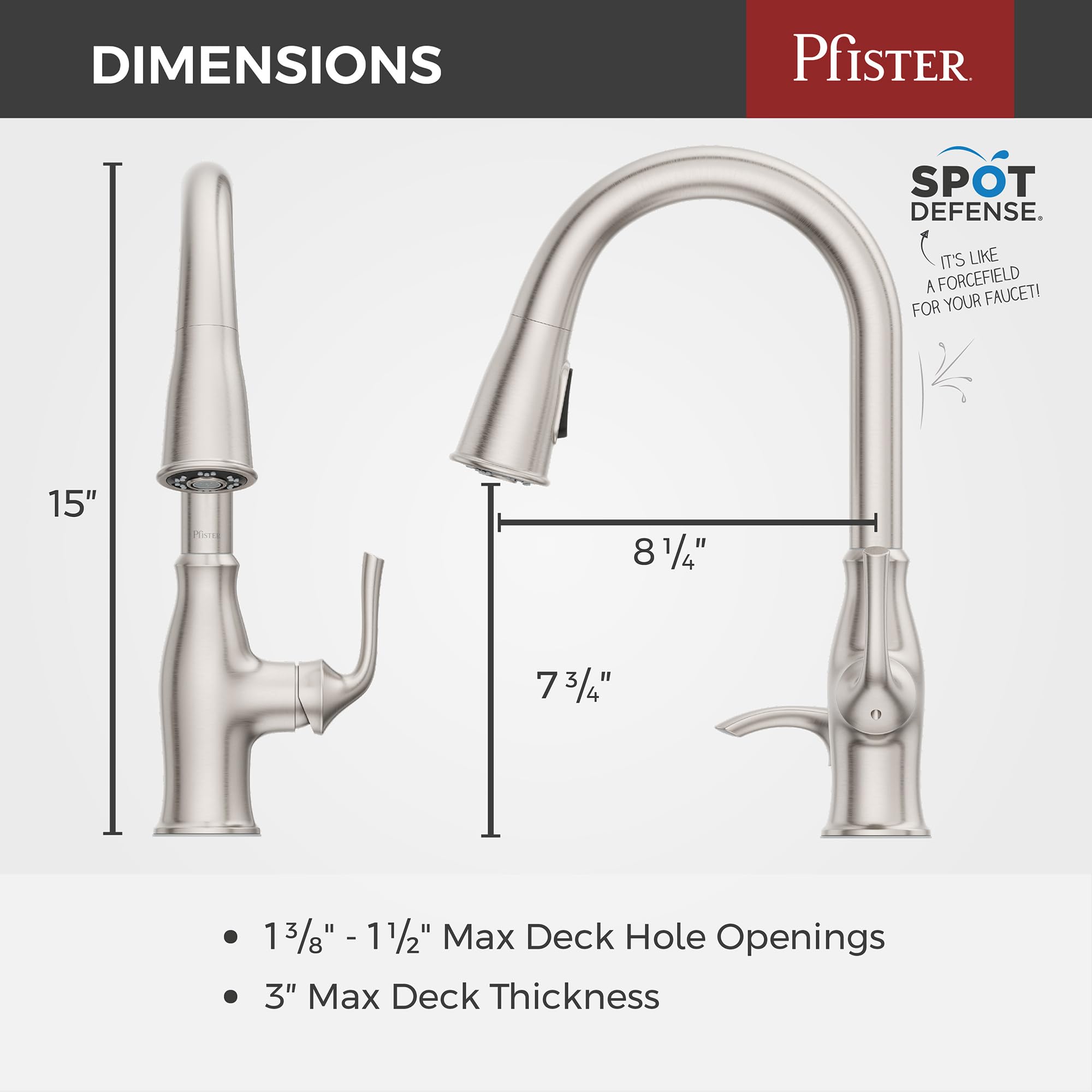Open Box - Pfister F-529-7RSSRGS - Kitchen Faucet