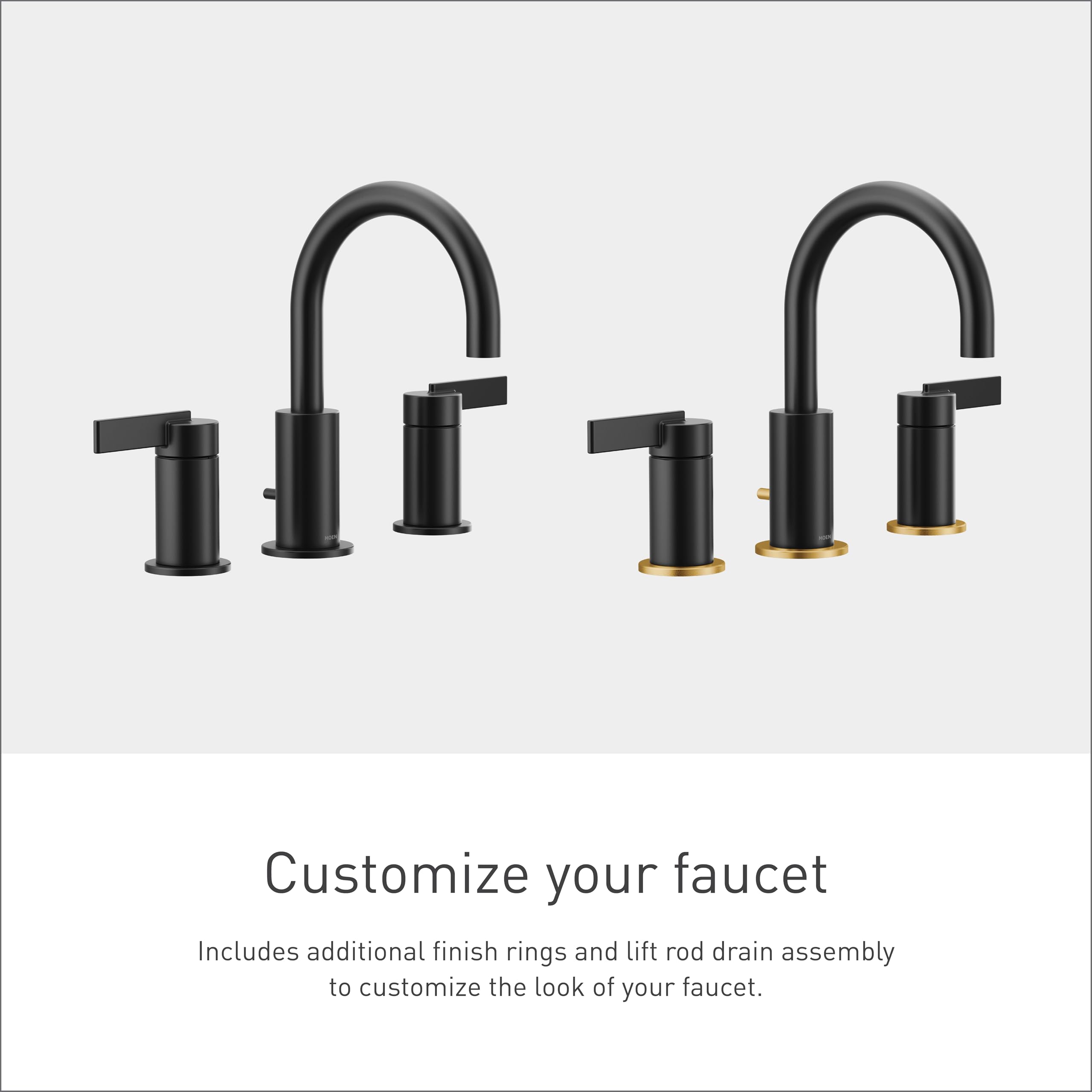 Open Box - Moen TV6222BL - Bathroom Sink Faucets Faucet