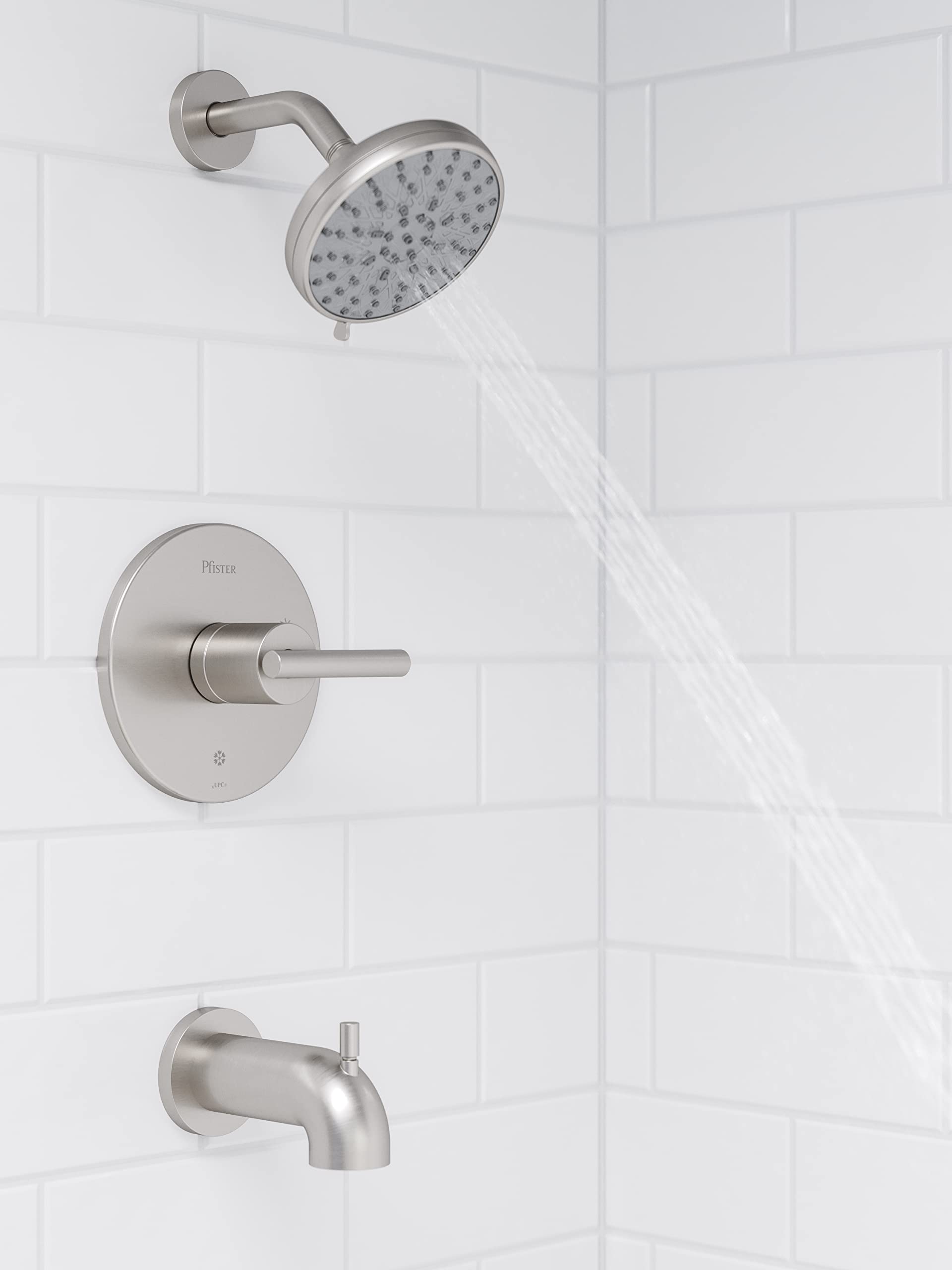 Open Box - Pfister 8P8-WS2-ZLSGS - Tub and Shower Showers