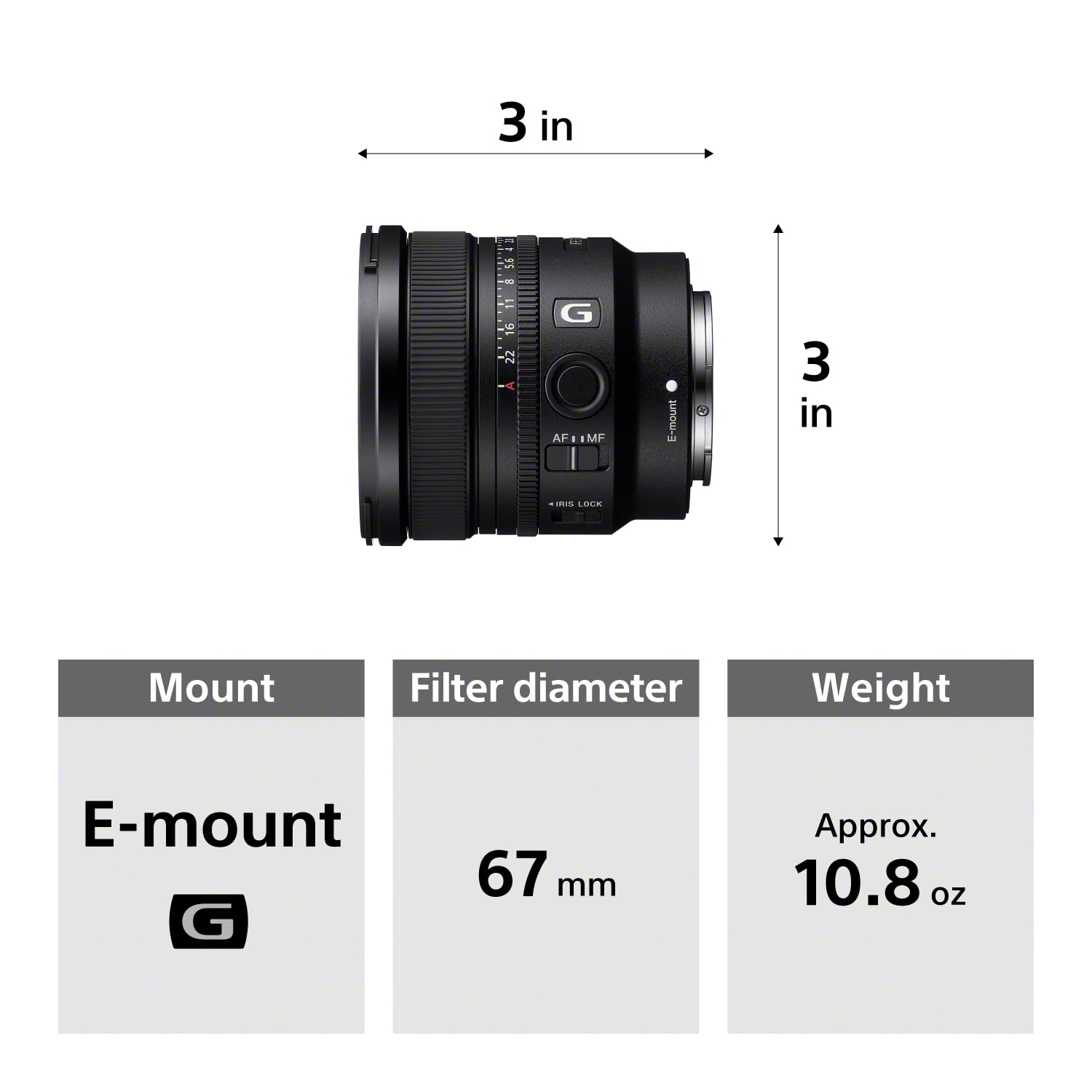 Certified Refurbished - SONY SEL16F18G Interchangeable Lens Camera